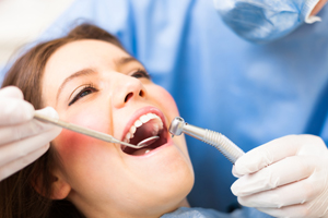 Dental Treatment with Patient